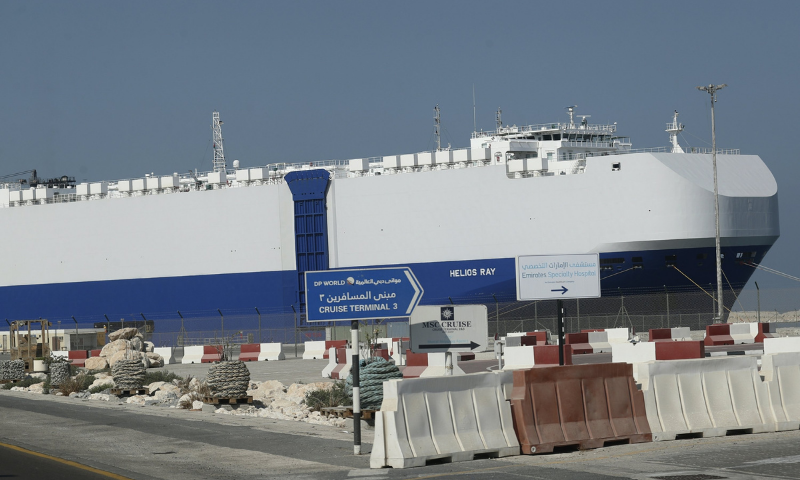 Tehran denies responsibility as Netanyahu says Iran ‘clearly’ behind blast on Israeli-owned ship