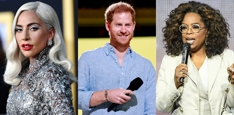 Lady Gaga, Prince Harry, Oprah team up for mental health series