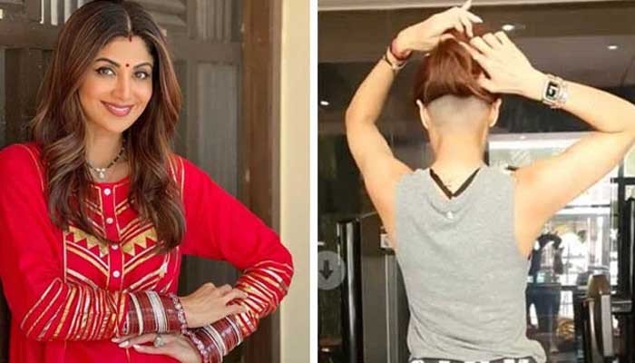 What is the reason behind Shilpa Shetty’s strange haircut?