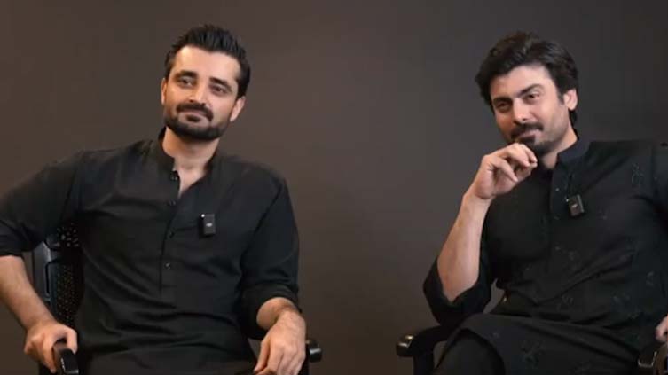 Fawad, Hamza exchange fun banter in latest interview