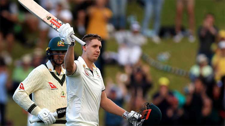 Green century steers Australia to 279-9 in first New Zealand Test